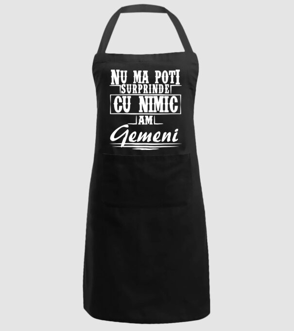 Nu mă poți surprinde cu nimic, am gemeni model negru pe tricou