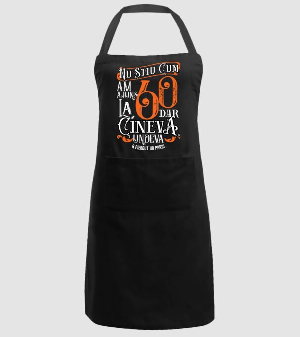 Nu știu cum am ajuns la 60, dar cineva, undeva, a pierdut un pariu model negru pe tricou