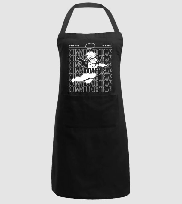 numaidoar trap model negru pe tricou