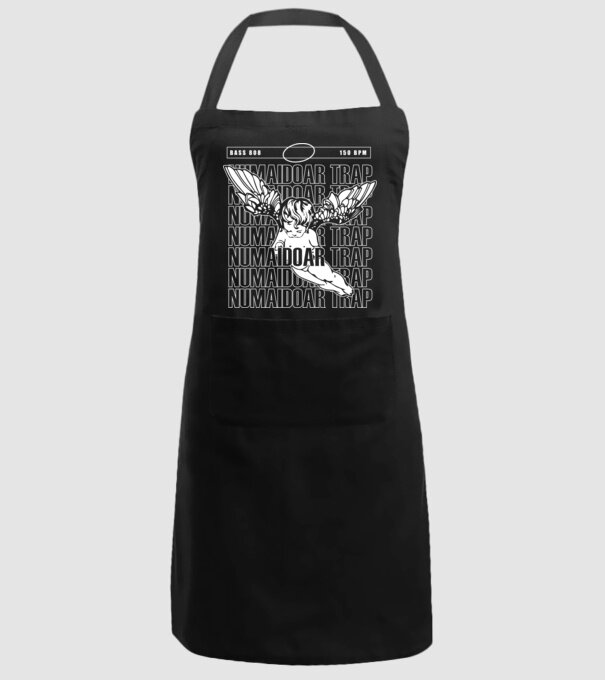 numaidoar trap model negru pe tricou