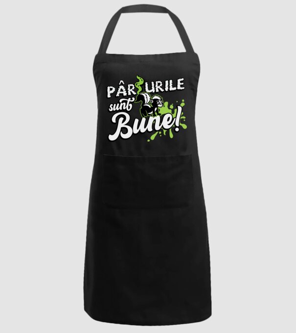 Pârțurile sunt bune model negru pe tricou