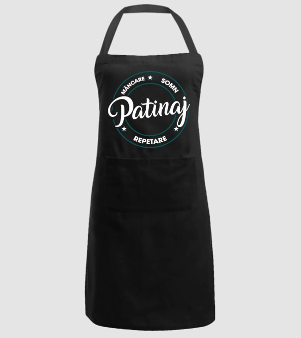 patinaj model negru pe tricou