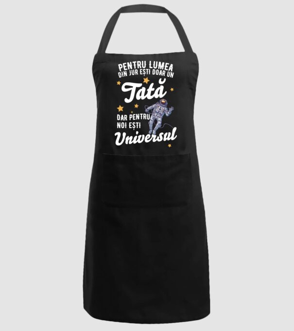 Pentru lumea din jur ești doar un tată, dar pentru noi ești universul model negru pe tricou
