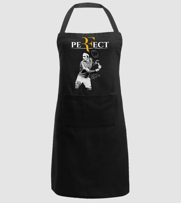 peRFect model negru pe tricou