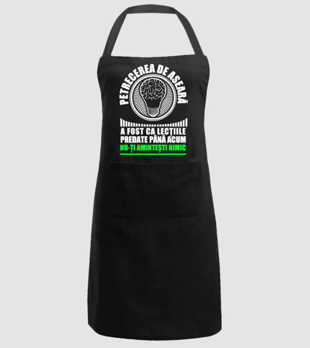 petrecerea de aseară a fost ca lecțiile predate până acum, nu-ți amintești nimic D8704465 model negru pe tricou