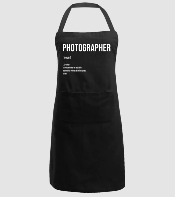 Photographer model negru pe tricou