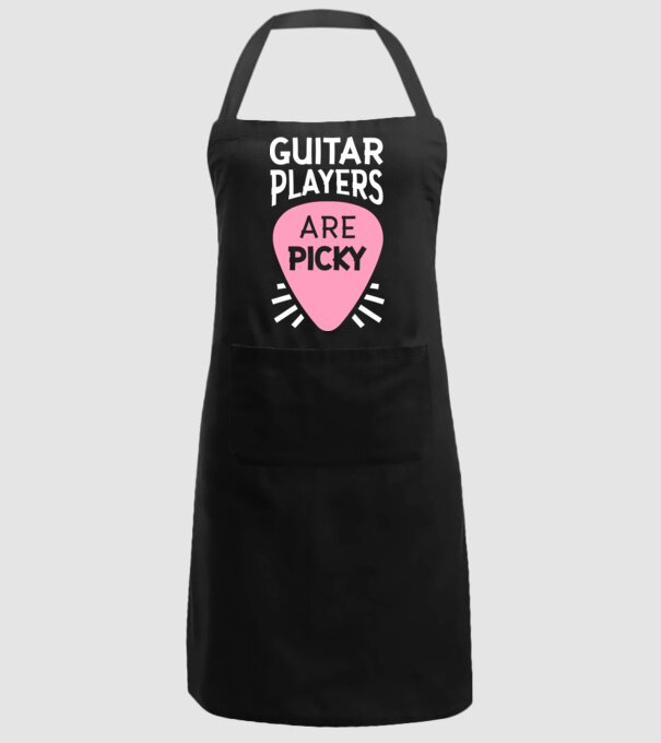 Picky model negru pe tricou