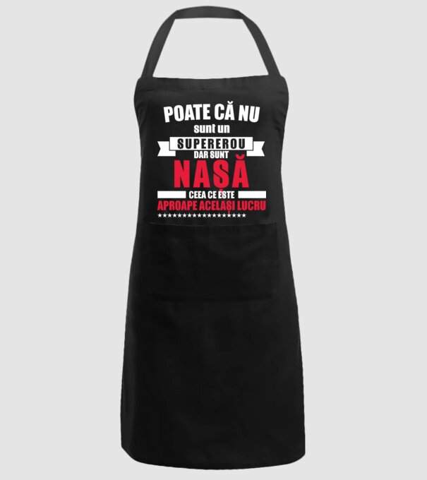Poate că nu sunt un supererou, dar sunt nașă, ceea ce este aproape același lucru model negru pe tricou