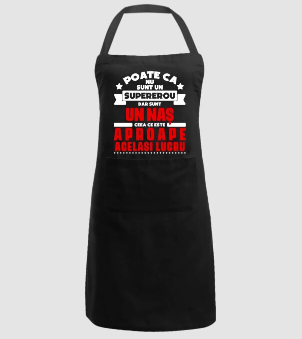 poate că nu sunt un supererou, dar sunt un naș, ceea ce este aproape același lucru model negru pe tricou
