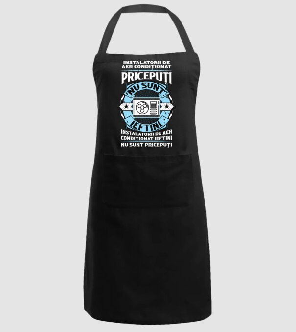 instalatorii de aer condiționat pricepuți nu sunt ieftini, instalatorii de aer condiționat ieftini nu sunt pricepuți model negru pe tricou
