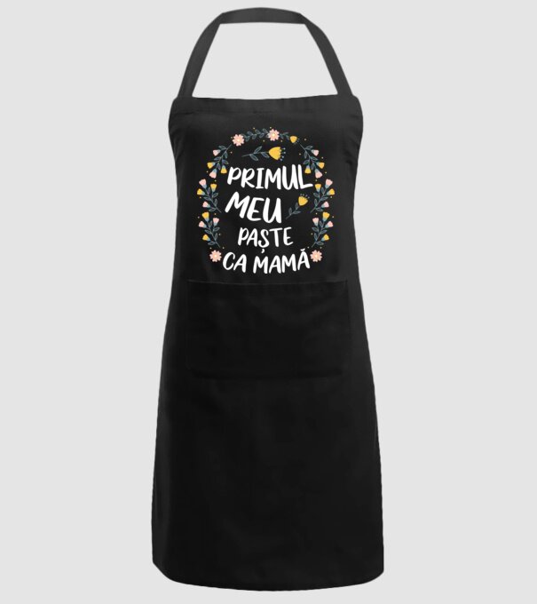 Primul meu Paște ca mamă model negru pe tricou