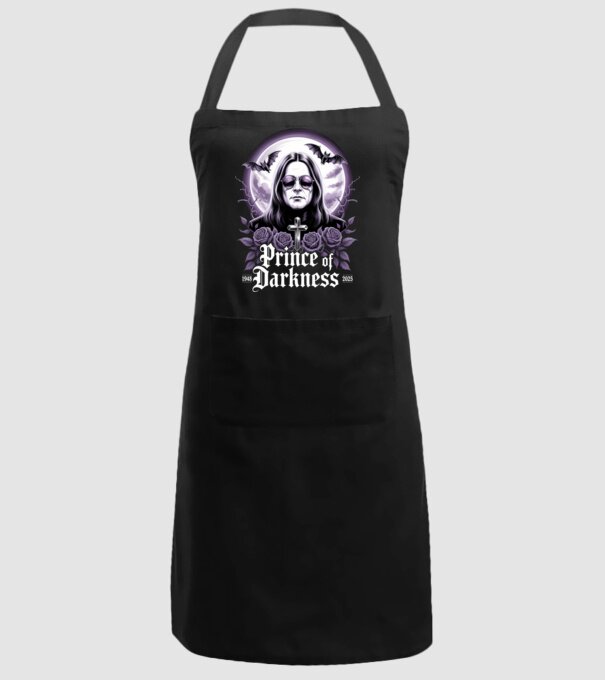 Prince of Darkness model negru pe tricou