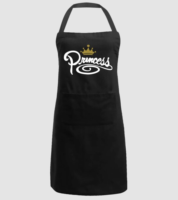 Princess model negru pe tricou