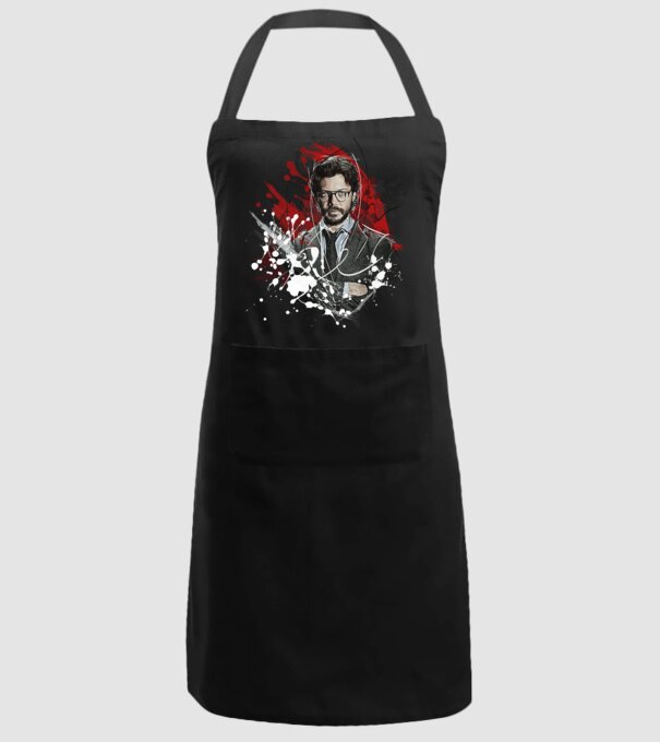 professor poster model negru pe tricou