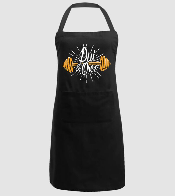 Pui & orez model negru pe tricou