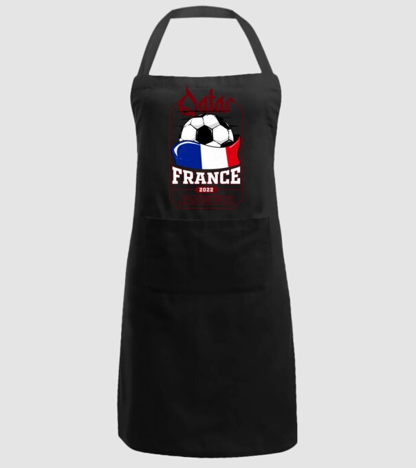 Qatar teams France model negru pe tricou