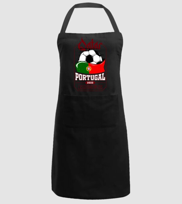 Qatar teams Portugal model negru pe tricou