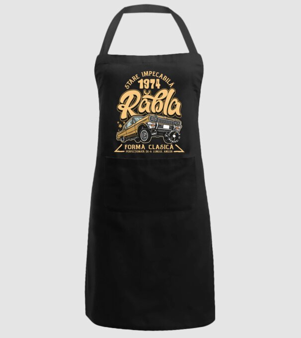 Rablă 1975 model negru pe tricou