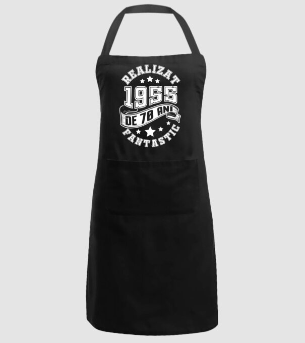 Realizat de fantastic - 1955 model negru pe tricou