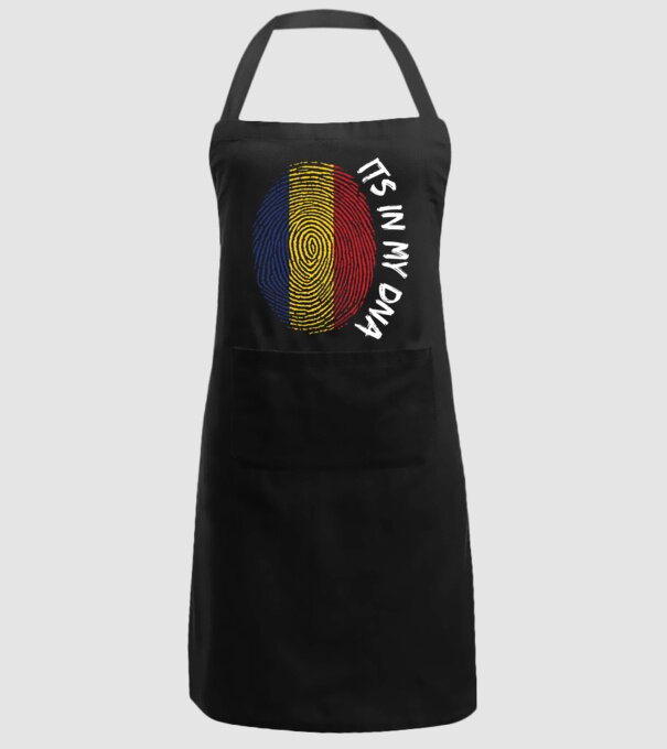 România fingerprint model negru pe tricou