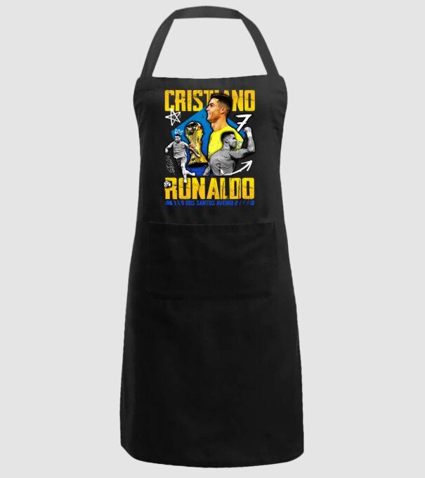 Ronaldo tribute model negru pe tricou