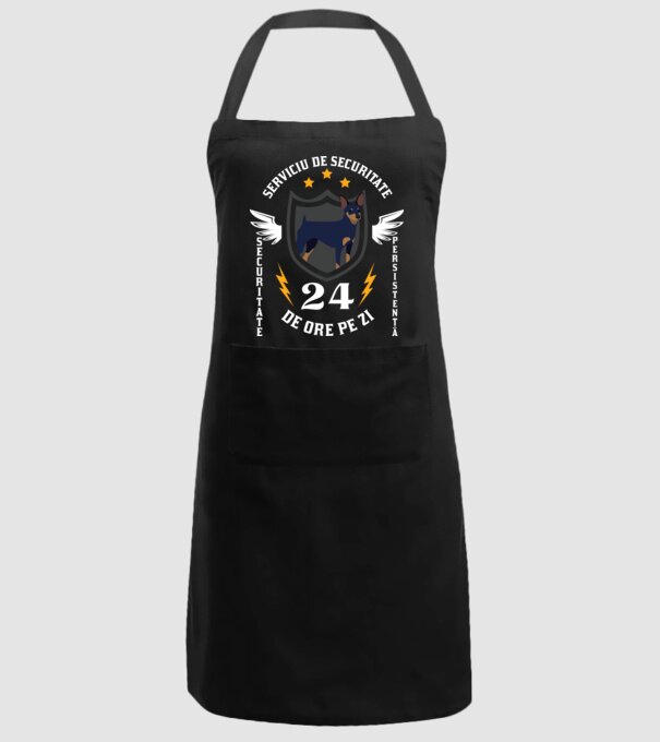 serviciu de securitate - securitate - persistență - 24 de ore pe zi model negru pe tricou
