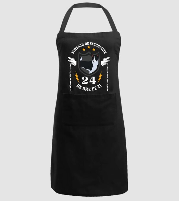 serviciu de securitate - securitate - persistență - 24 de ore pe zi model negru pe tricou