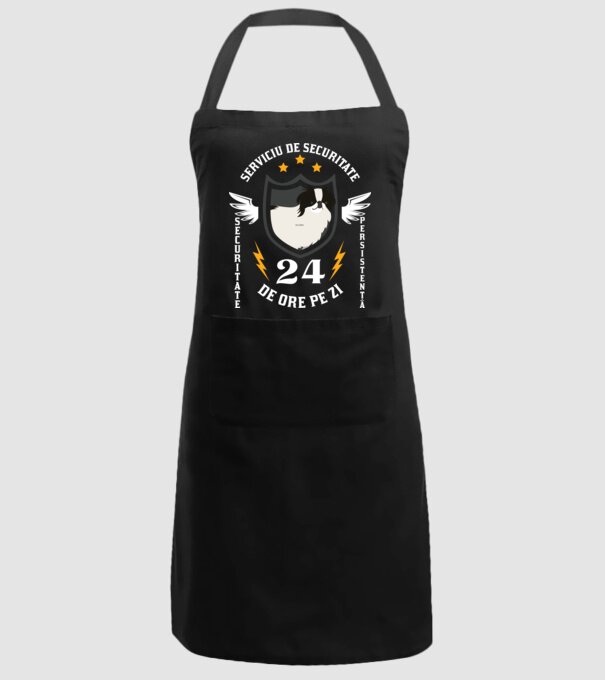 serviciu de securitate - securitate - persistență - 24 de ore pe zi model negru pe tricou