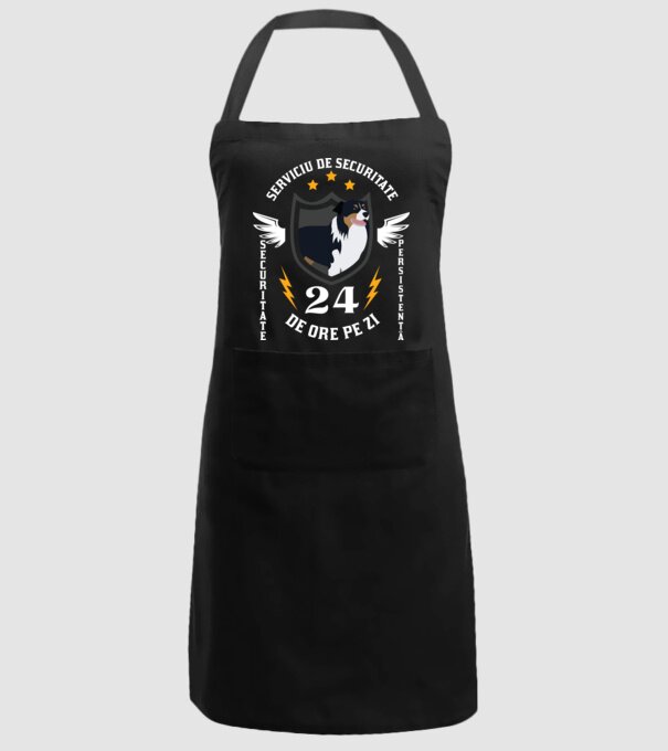 serviciu de securitate - securitate - persistență - 24 de ore pe zi model negru pe tricou