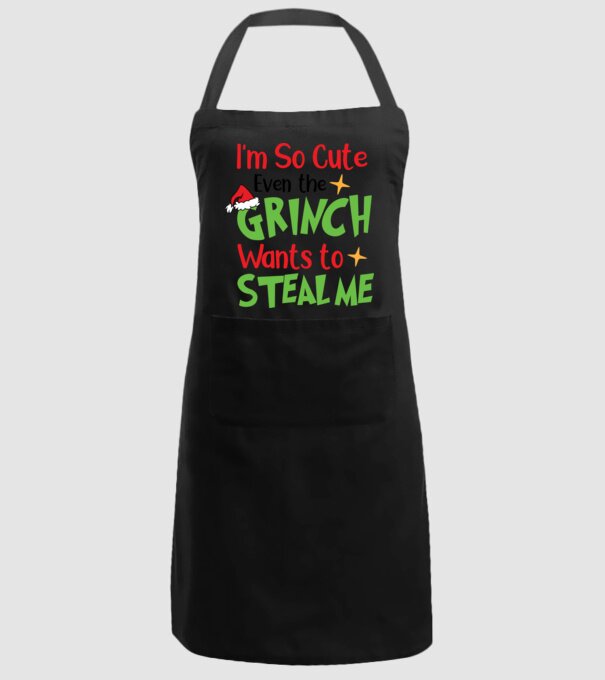 So cute Grinch model negru pe tricou