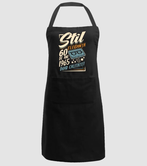 Stil eleganta 1965 model negru pe tricou