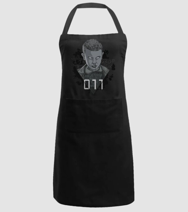 Stranger Things model negru pe tricou