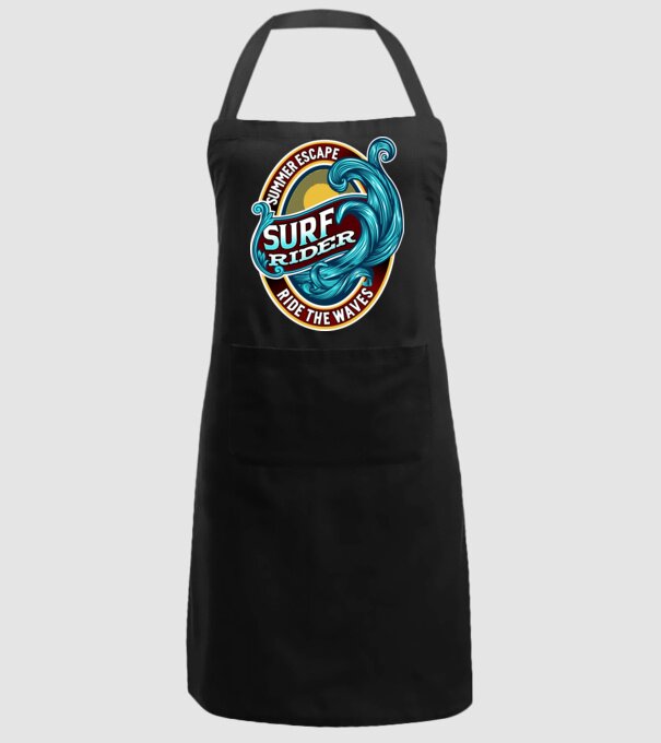 Summer Escape model negru pe tricou