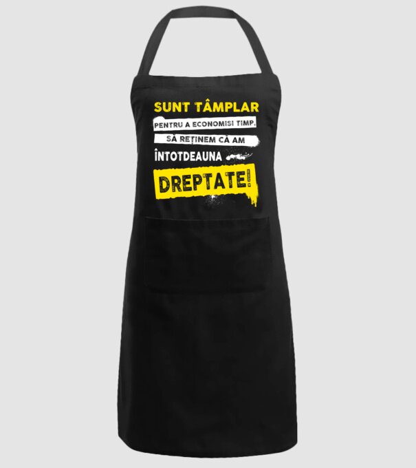 Sunt tâmplar, ca să economisim timp, să reținem că am întotdeauna dreptate model negru pe tricou