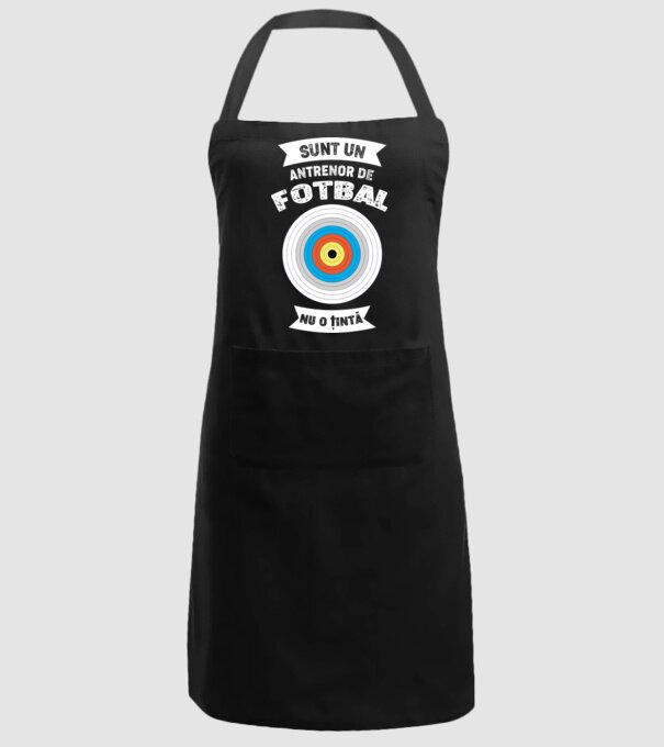 sunt un antrenor de fotbal, nu o țintă model negru pe tricou