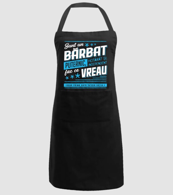 Sunt un bărbat puternic model negru pe tricou