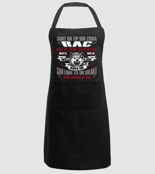 Sunt un tip din zodia Rac model negru pe tricou