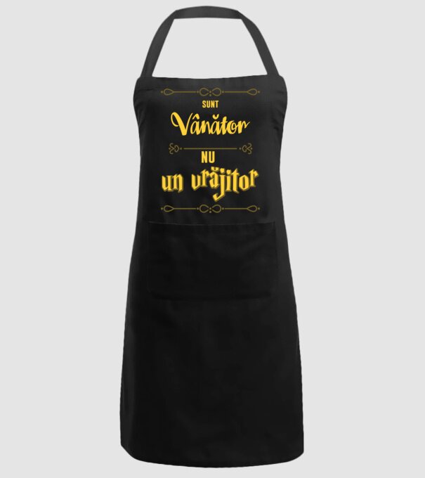 Sunt vânător, nu un magician model negru pe tricou