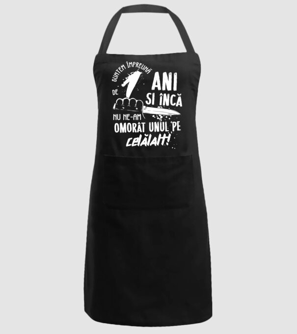 Suntem împreună de 1 ani model negru pe tricou