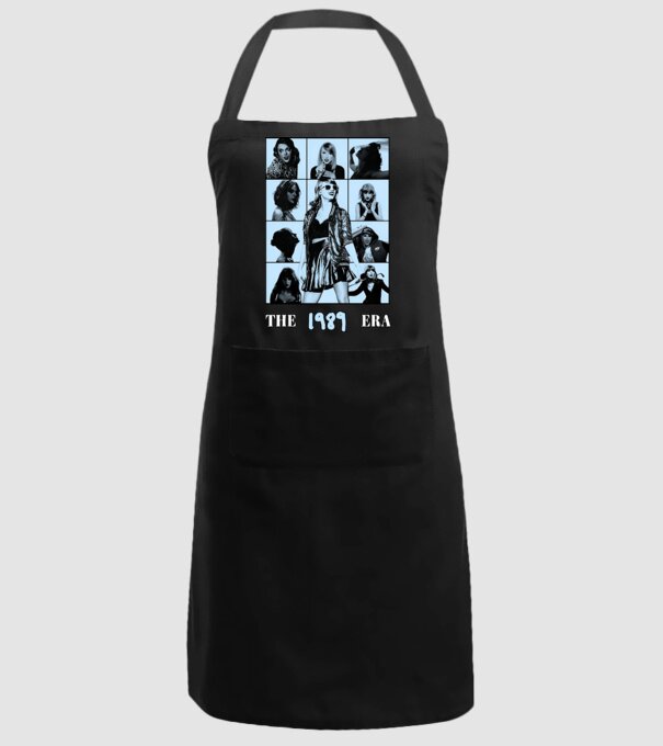 Taylor Swift ERAS blue model negru pe tricou