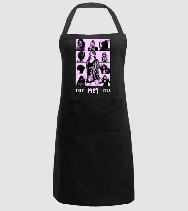 Taylor Swift ERAS lilac model negru pe tricou