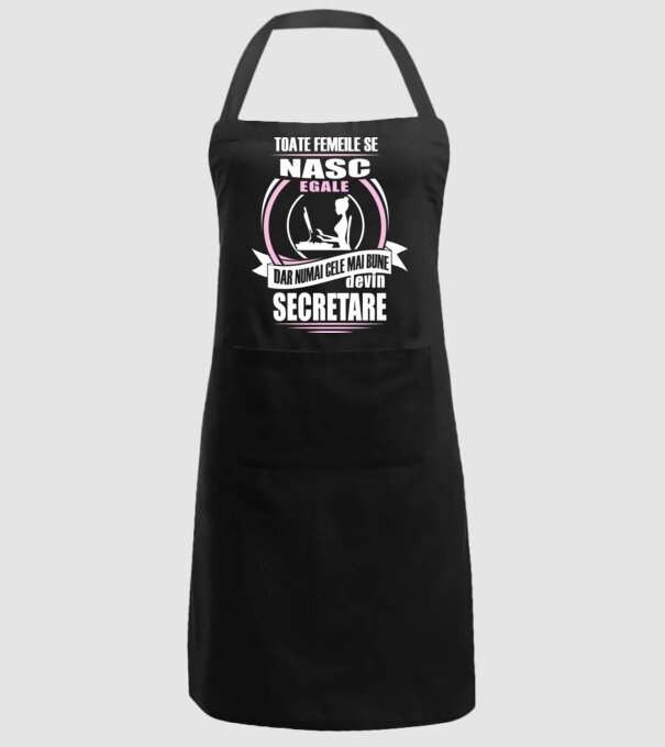 toate femeile se nasc egale, dar numai cele mai bune devin secretare model negru pe tricou
