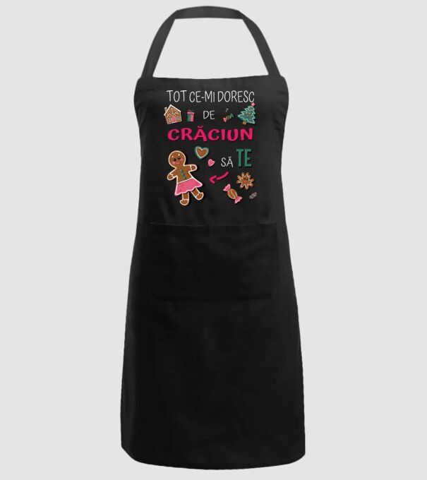 Tot ce-mi doresc de Crăciun să TE Femei Negru model negru pe tricou