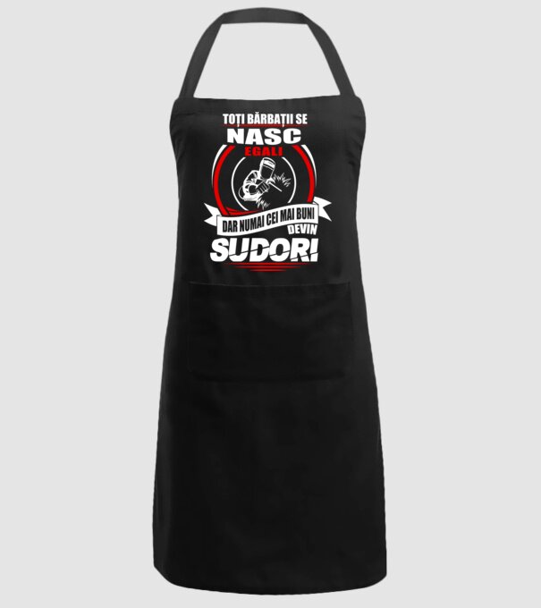 Toți bărbații se nasc egali sudori model negru pe tricou