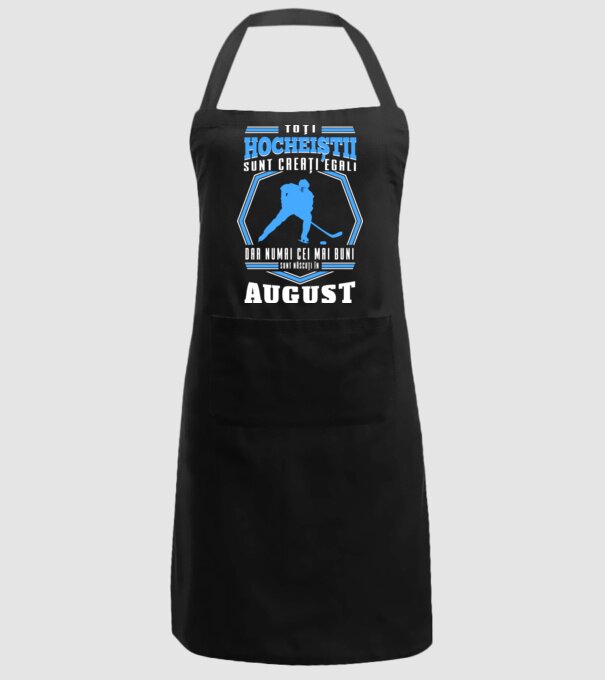 Toți hocheiștii sunt creați egali, dar numai cei mai buni sunt născuți în_August model negru pe tricou
