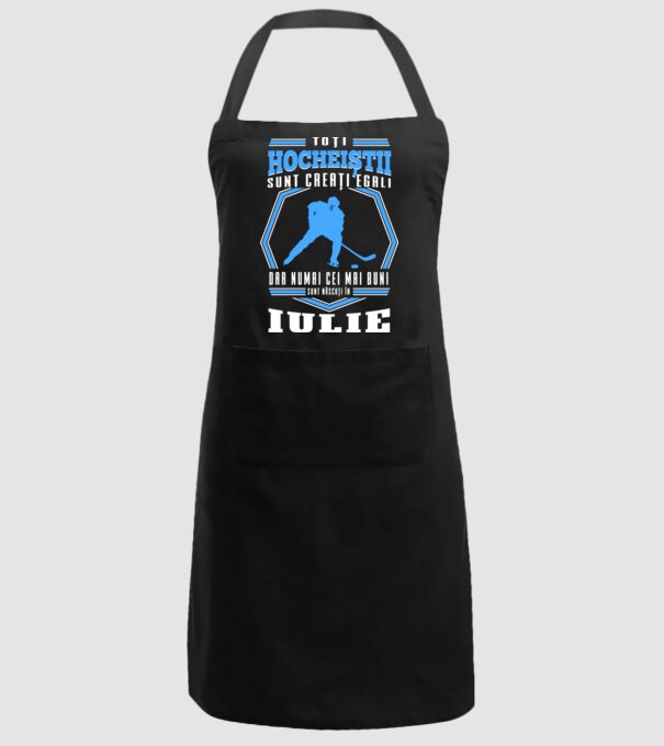 Toți hocheiștii sunt creați egali, dar numai cei mai buni sunt născuți în_Iulie model negru pe tricou