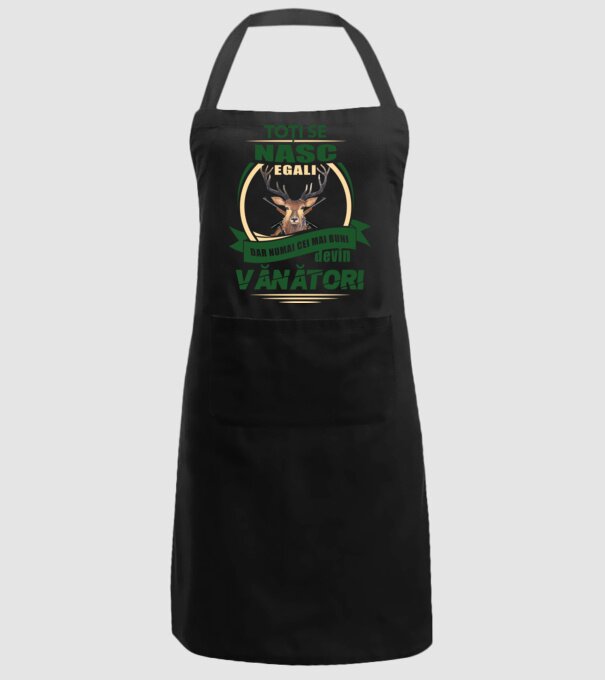 Toți se nasc egali, dar numai cei mai buni devin vânători model negru pe tricou