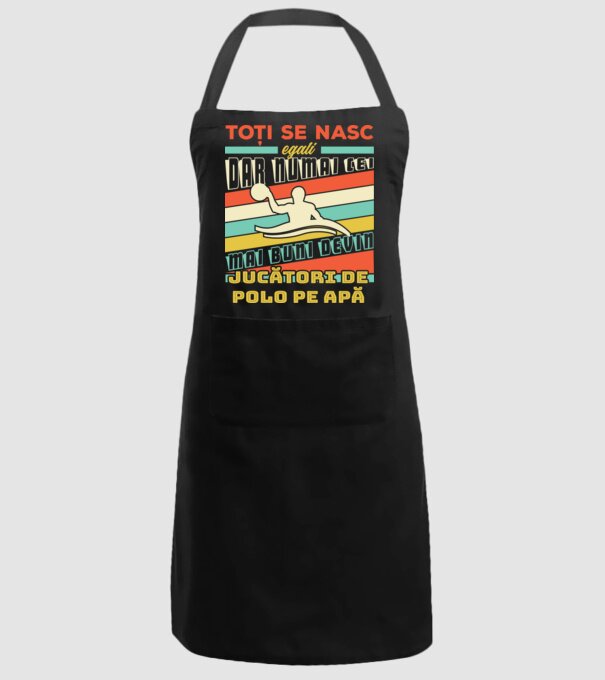 toți se nasc egali, dar numai cei mai buni devin jucători de polo pe apă model negru pe tricou