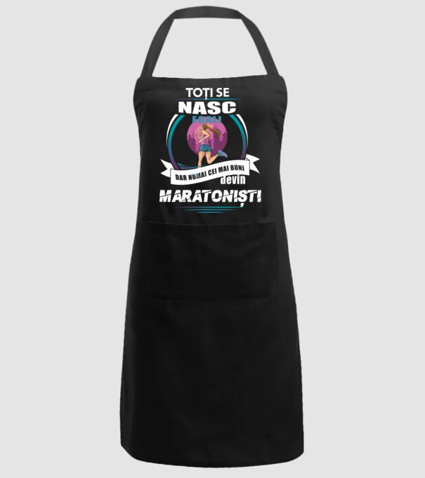 Toți se nasc egali, dar numai cei mai buni devin maratoniști model negru pe tricou