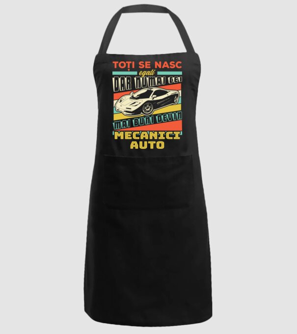 Toți se nasc egali, dar numai cei mai buni devin mecanici auto model negru pe tricou